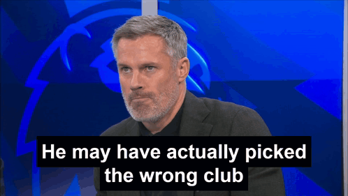A Man With The Words He May Have Actually Picked The Wrong Club GIF