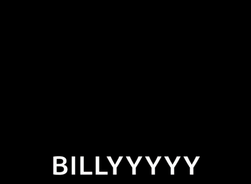 A Man Without A Shirt Is Standing In The Woods And Says Billy Yyy . GIF
