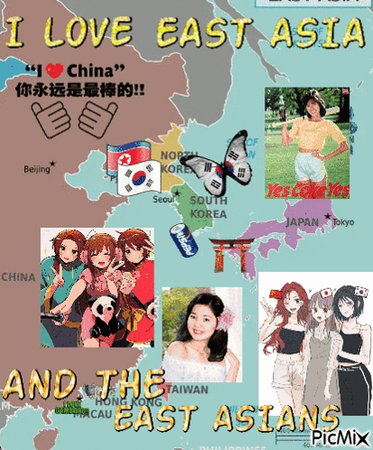 A Map Of East Asia And The East Asians GIF