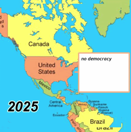 A Map Of The World With 2025 Written On It GIF