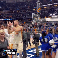 A March Madness Basketball Game Is Being Played GIF