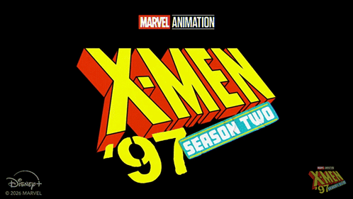 A Marvel Animation Logo For X-Men Season Two '97 GIF