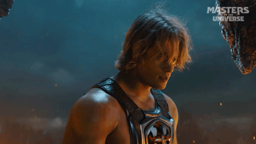 A Masters Of The Universe Poster With A Man In A Tank Top GIF