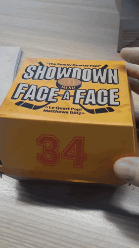A Mcdonald 'S Showdown Face A Face Box GIF