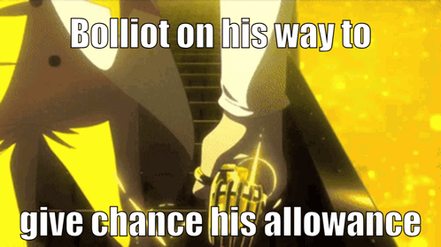 Bolliot Giving Chance His Allowance Meme GIF