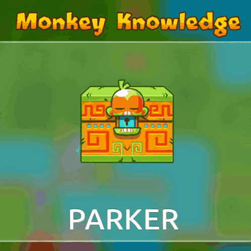 A Monkey Knowledge Poster With A Skull In A Chest GIF