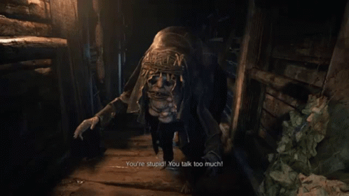 A Monster With The Word Why Written On Its Face GIF