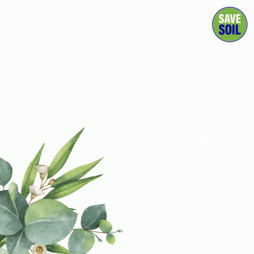 A Mother 'S Day Card With Flowers And Leaves GIF