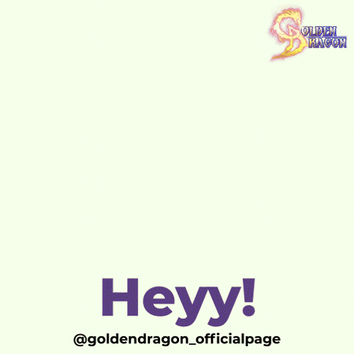 A Mummy With Green Eyes Says Heyy In Purple Letters GIF
