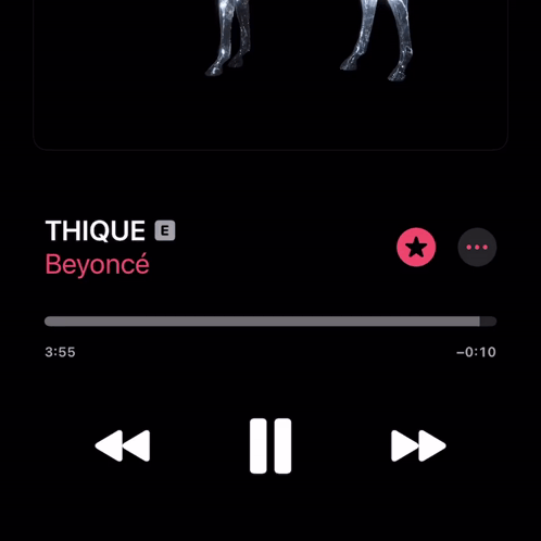 A Music Player Playing A Song Called All Up In Your Mind GIF