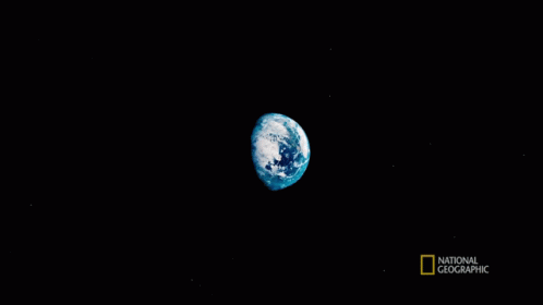 A National Geographic Picture Of The Earth GIF