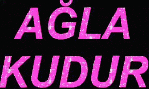 A Neon Sign That Says Agi Kud Agi Gla Dur GIF