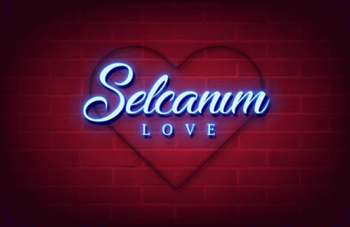 A Neon Sign That Says Selenium Love In A Heart GIF