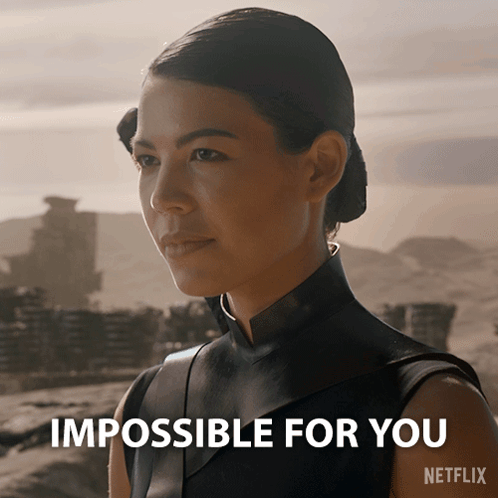 Netflix Ad Woman In Black Top GIF