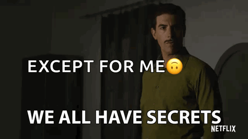 A Netflix Ad Shows A Man Standing In A Dark Room GIF