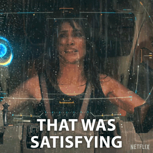 Woman In Rain Netflix Ad GIF