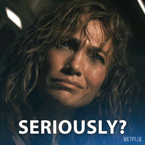 Netflix Ad Woman Saying Seriously GIF
