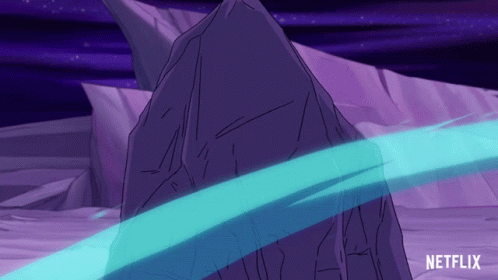 A Netflix Advertisement With A Purple Background GIF
