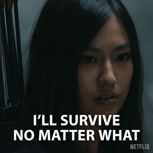 A Netflix Advertisement With A Woman Holding A Bow And Arrow GIF