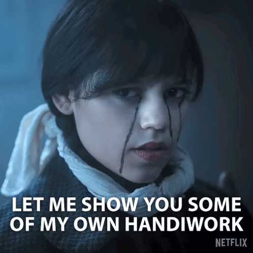 A Netflix Poster Shows A Girl With Tears On Her Face GIF