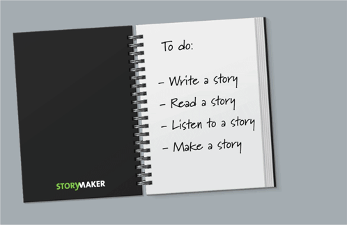 A Notebook With To Do Written On It GIF