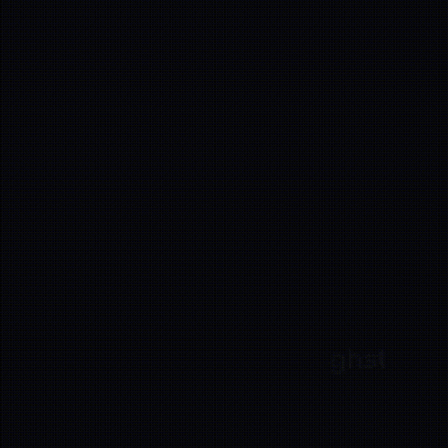 A Painting Of A Baseball With The Word Ghst On The Bottom GIF