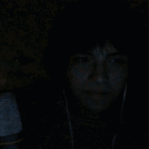 A Painting Of A Man In A Helmet With A Necklace Around His Neck GIF