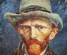 A Painting Of A Man With A Beard Wearing A Top Hat GIF