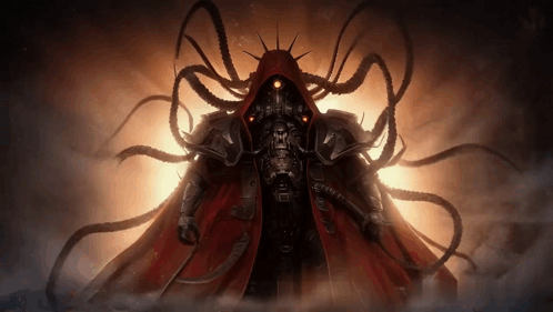 Robot With Red Cape GIF