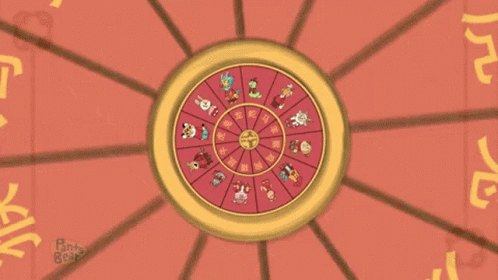 A Pants Beat Advertisement With A Circle Of Animals On It GIF
