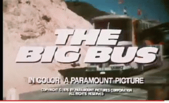 A Paramount Picture Of A Big Bus In Color GIF