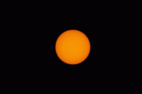 A Partial Eclipse Of The Sun With A Ring Of Light Around The Moon GIF