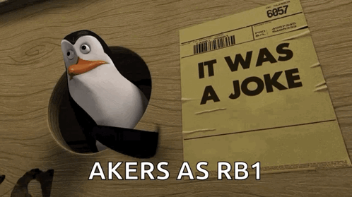 A Penguin Is Standing Next To A Piece Of Paper That Says " It Was A Joke " GIF
