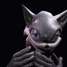 A Person Covering Their Face With Their Hands GIF