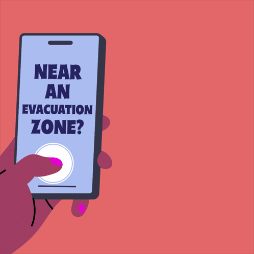 A Person Holding A Cell Phone That Says Take Photos & Videos Of All Your Property GIF