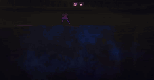 A Person In A Cage With The Letter M On The Top Right GIF