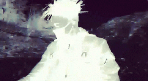 A Person In A White Jacket Has The Letter A On Their Sleeve GIF