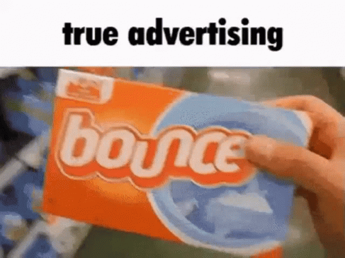 Person Holding Bounce Laundry Detergent Box GIF