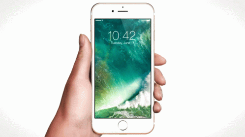 A Person Is Holding A Cell Phone With The App Store App On It GIF