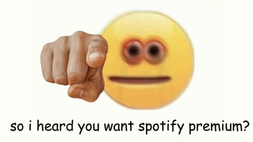 A Person Is Holding A Green Spotify Premium Card GIF