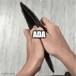 Person Holding Empty Wallet With Ada GIF