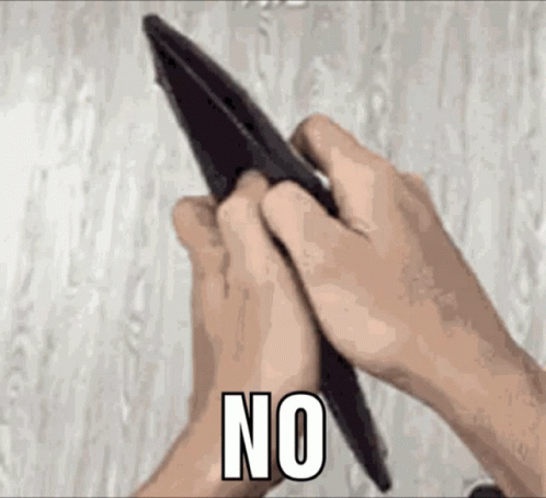 Person Holding Empty Wallet With No GIF
