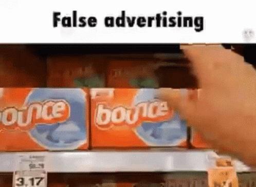 A Person Is Reaching For A Box Of Bounce In A Store . GIF