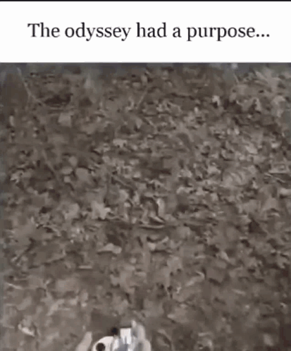 A Person Is Walking On A Dirt Road With A Purpose . GIF