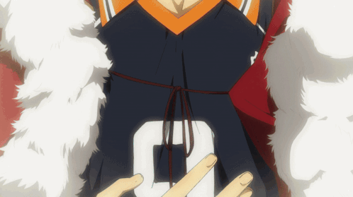 A Person Wearing A Black And Orange Jersey With The Letter J On It GIF