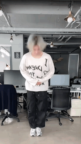 Person Wearing White Sweater Saying I Love You GIF