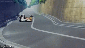 A Person Wearing A Yellow Helmet That Says Kmrs GIF