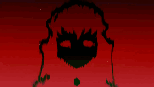 A Person With A Cross On Their Chest Is Surrounded By Many Eyes GIF