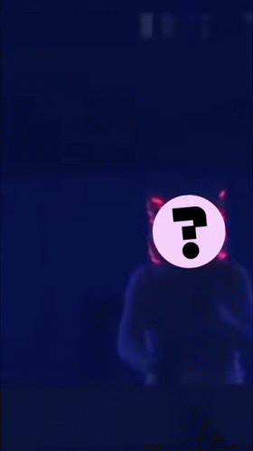 A Person With A Question Mark On Their Head GIF