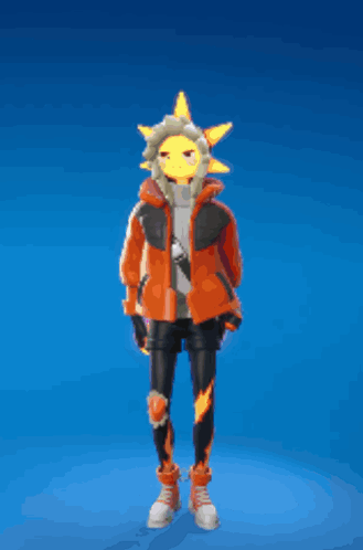 A Person With A Sun On Their Head GIF